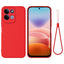 Xiaomi Redmi 17 (5G / 4G) EIDERWOOD Silikone Cover m. Strop - Rød