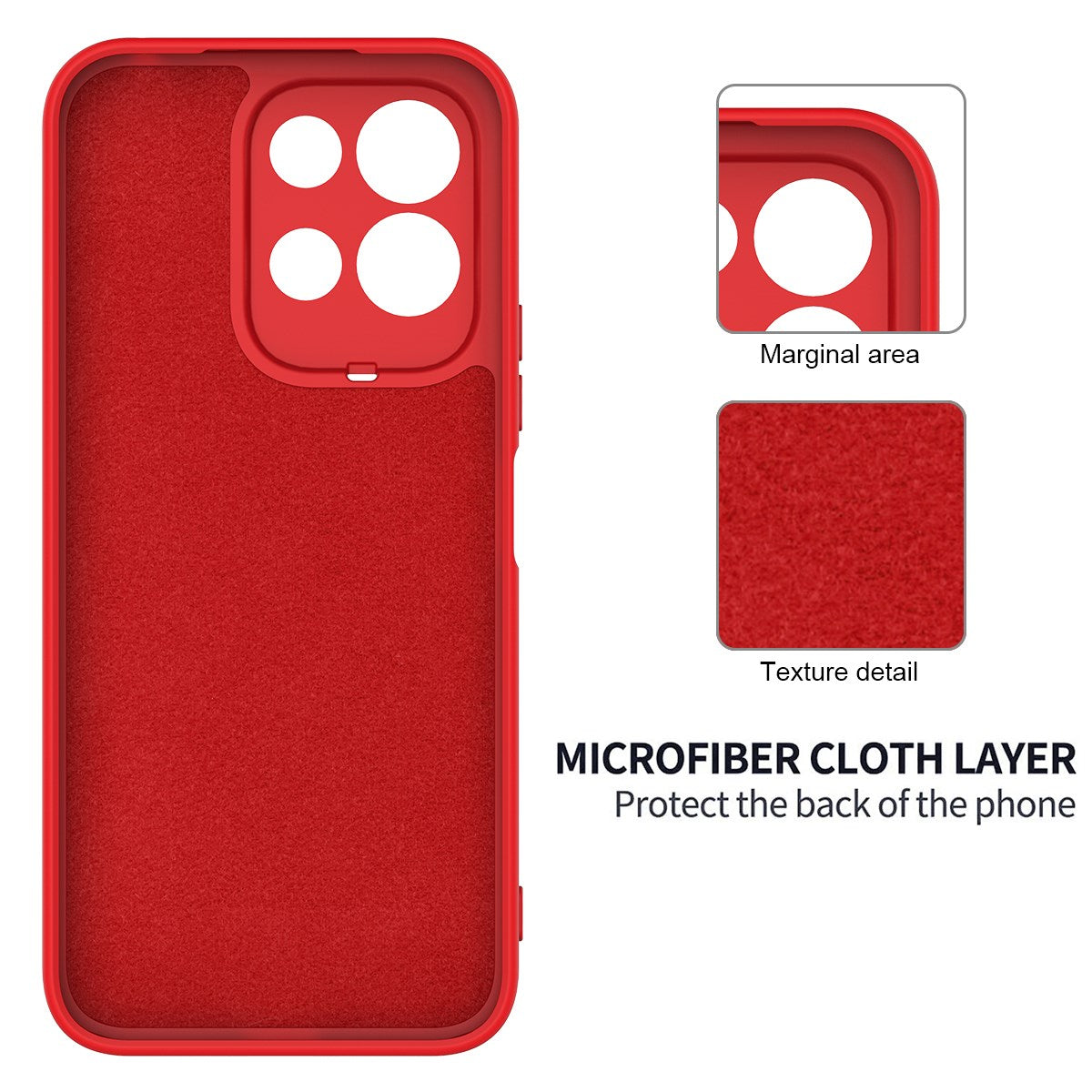 Xiaomi Redmi 17 (5G / 4G) EIDERWOOD Silikone Cover m. Strop - Rød