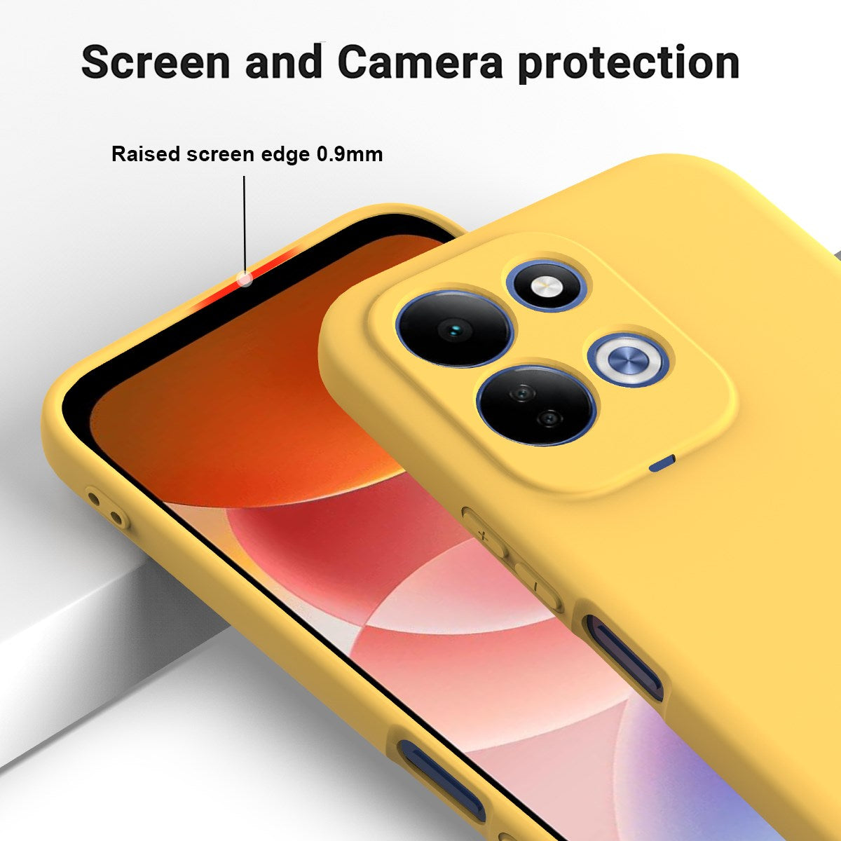 Xiaomi Redmi 17 (5G / 4G) EIDERWOOD Silikone Cover m. Strop - Gul