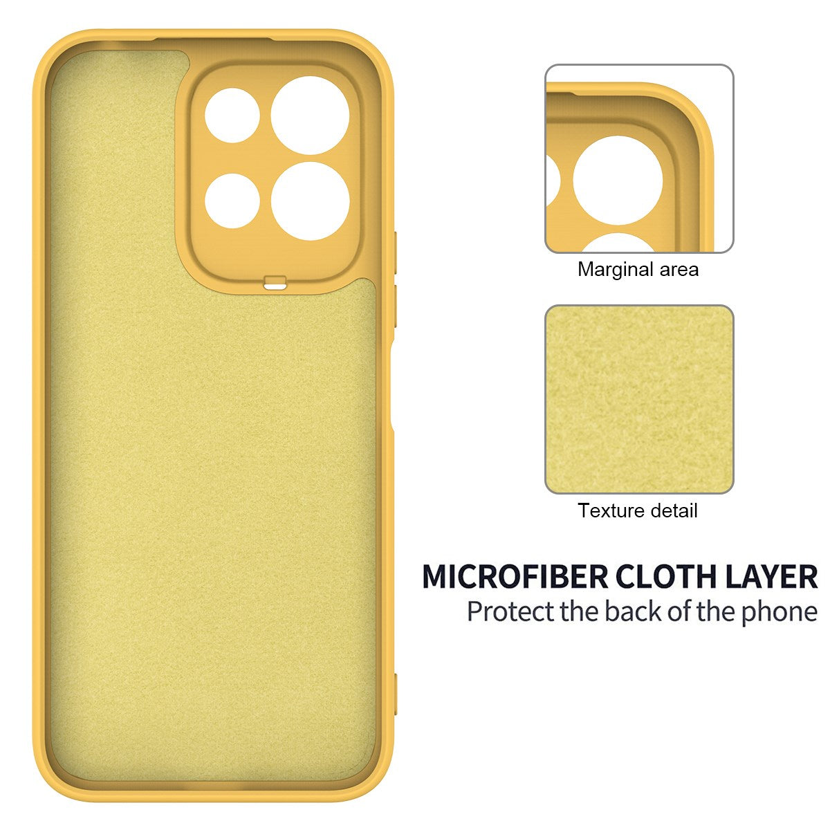 Xiaomi Redmi 17 (5G / 4G) EIDERWOOD Silikone Cover m. Strop - Gul