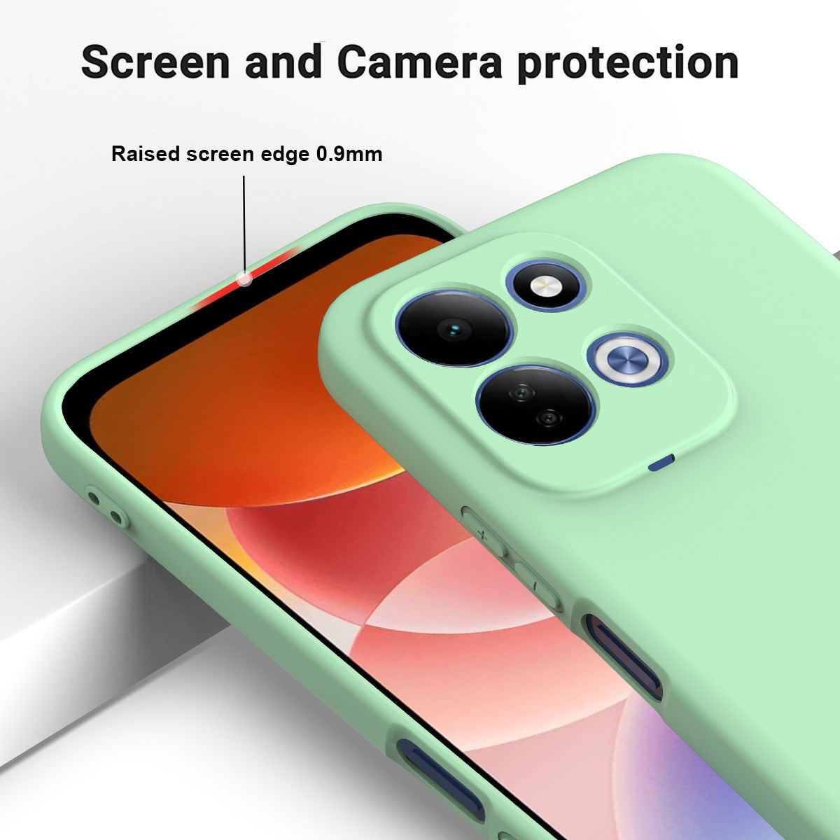Xiaomi Redmi 17 (5G / 4G) EIDERWOOD Silikone Cover m. Strop - Grøn