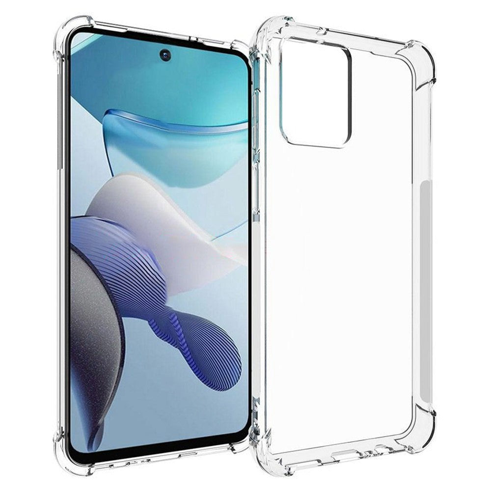 Motorola Moto G13 / G23 / G53 Shockproof Fleksibelt TPU Cover - Gennemsigtig