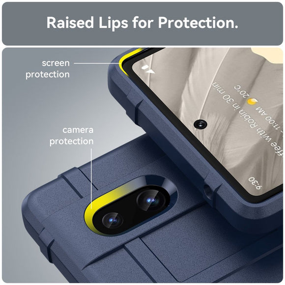 Google Pixel 7A Rugged Shield Series Håndværker Cover - Blå