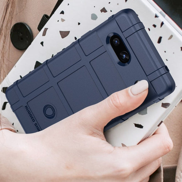 Google Pixel 7A Rugged Shield Series Håndværker Cover - Blå