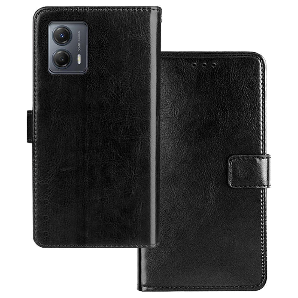 Motorola Moto G13 / G23 / G53 Flip Cover m. Pung & Standerfunktion - Sort