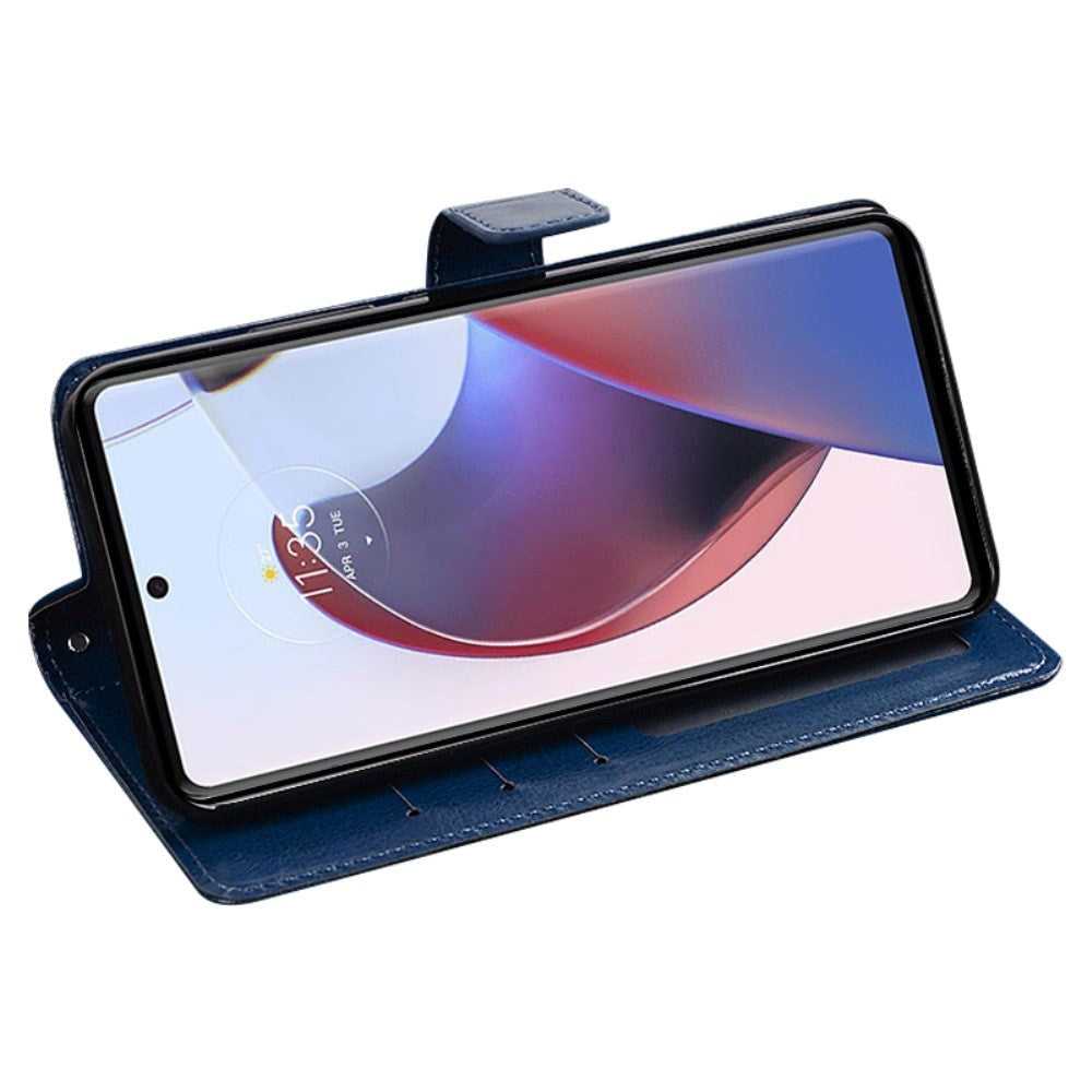Motorola Moto G13 / G23 / G53 Flip Cover m. Pung & Standerfunktion - Sort