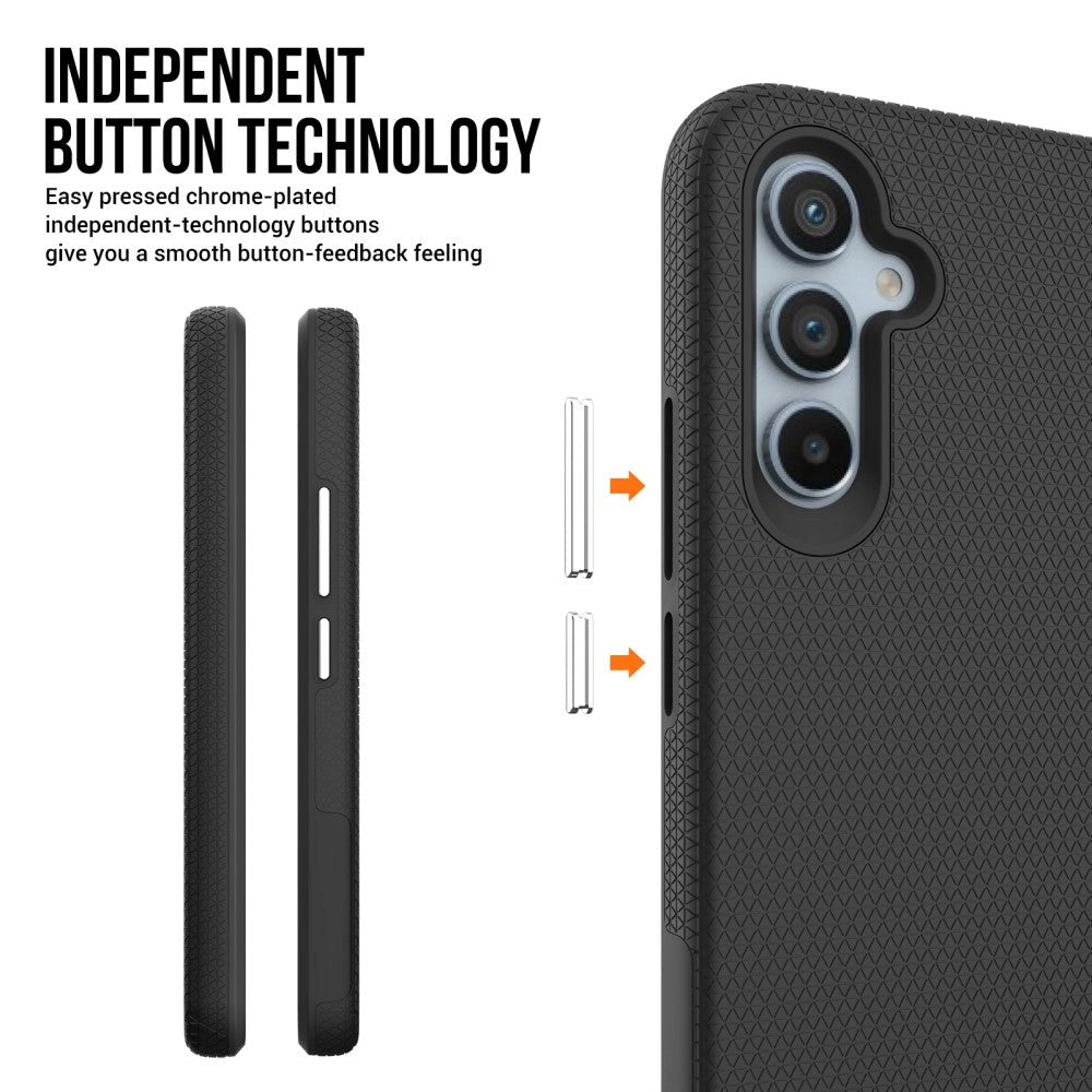 Samsung Galaxy A54 (5G) Håndværker Hybrid Cover - Sort