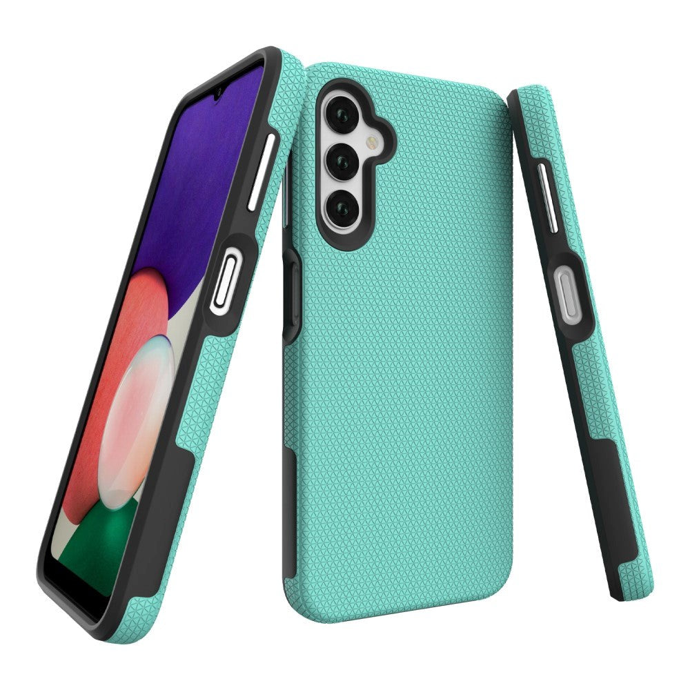 Samsung Galaxy A14 / A14 (5G) Håndværker Hybrid Cover - Mintgrøn