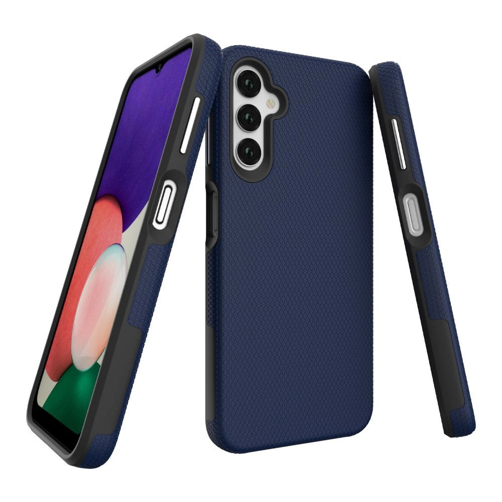 Samsung Galaxy A14 / A14 (5G) Håndværker Hybrid Cover - Blå