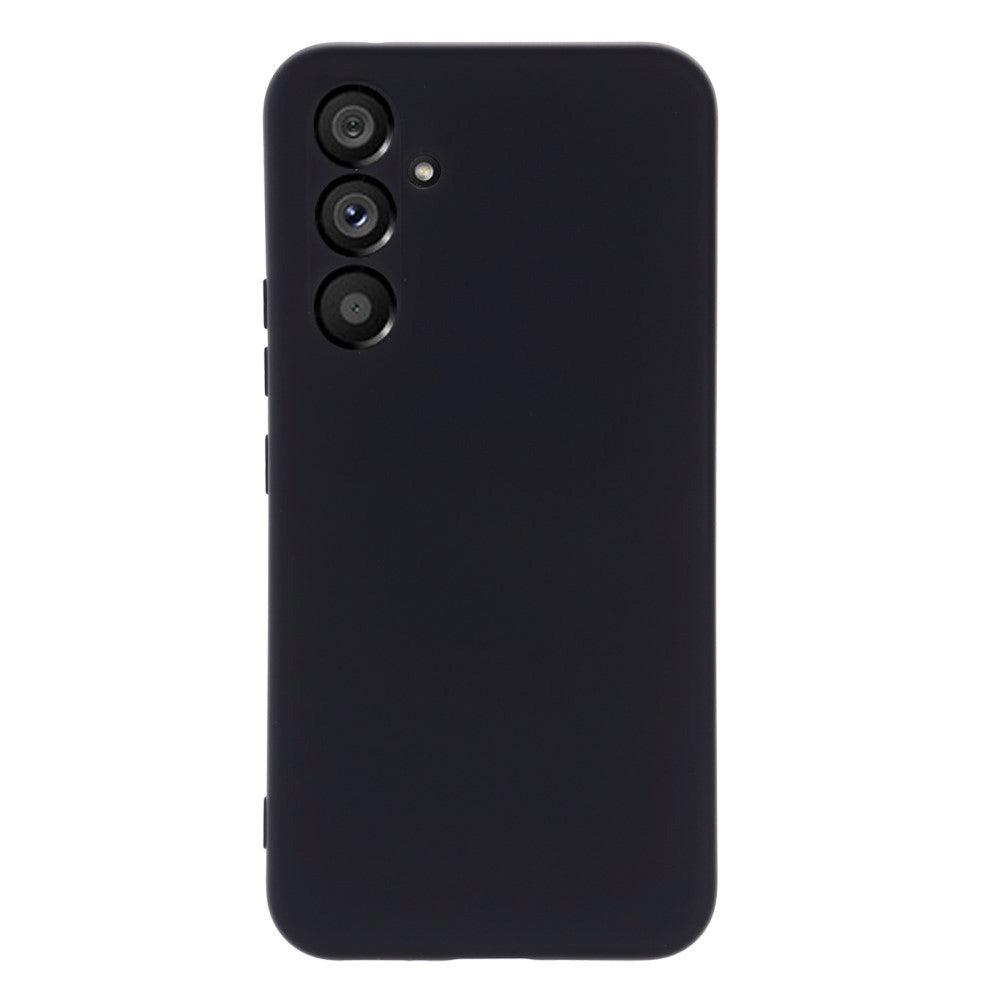 Samsung Galaxy A54 (5G) Liquid Silikone Cover m. Strop - Sort