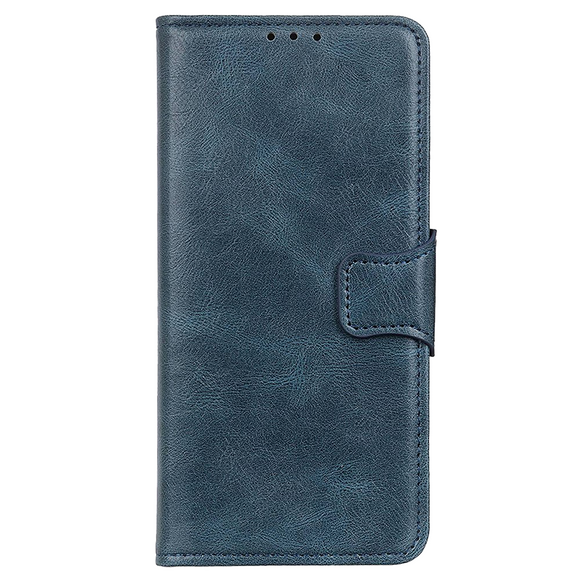 Motorola Edge 40 Pro Læder Cover m. Pung & Ståfunktion - Blå
