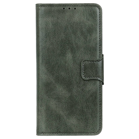 Motorola Edge 40 Pro Læder Cover m. Pung & Ståfunktion - Grøn