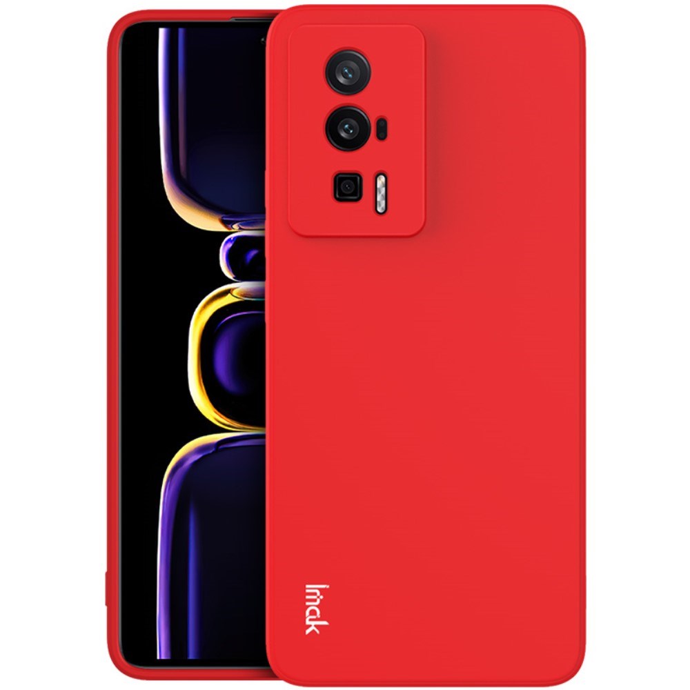 Xiaomi Poco F5 Pro IMAK UC-4 Series Fleksibel Plastik Cover - Rød