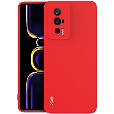 Xiaomi Poco F5 Pro IMAK UC-4 Series Fleksibel Plastik Cover - Rød