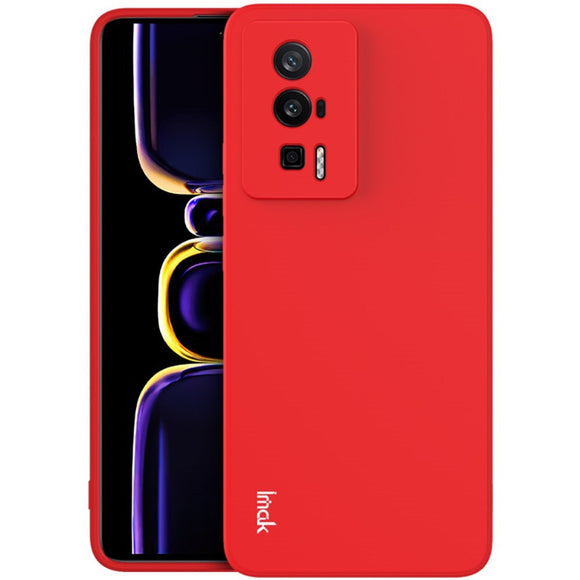 Xiaomi Poco F5 Pro IMAK UC-4 Series Fleksibel Plastik Cover - Rød