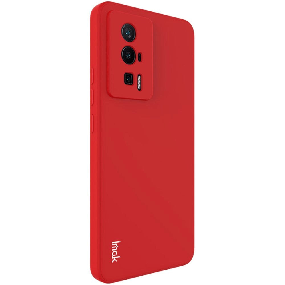 Xiaomi Poco F5 Pro IMAK UC-4 Series Fleksibel Plastik Cover - Rød