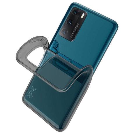 Motorola Edge 40 Pro IMAK UX-5 Series Fleksibelt Plastik Cover - Mørk Gennemsigtig
