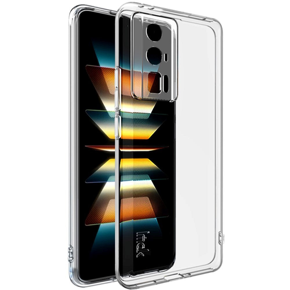 Xiaomi Poco F5 Pro IMAK UX-5 Series Fleksibelt Plastik Cover - Gennemsigtig