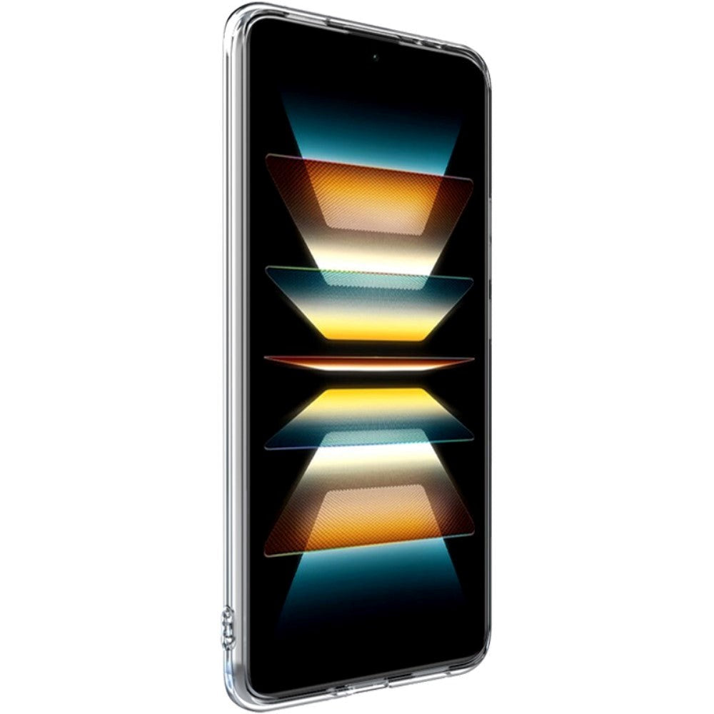 Xiaomi Poco F5 Pro IMAK UX-5 Series Fleksibelt Plastik Cover - Gennemsigtig