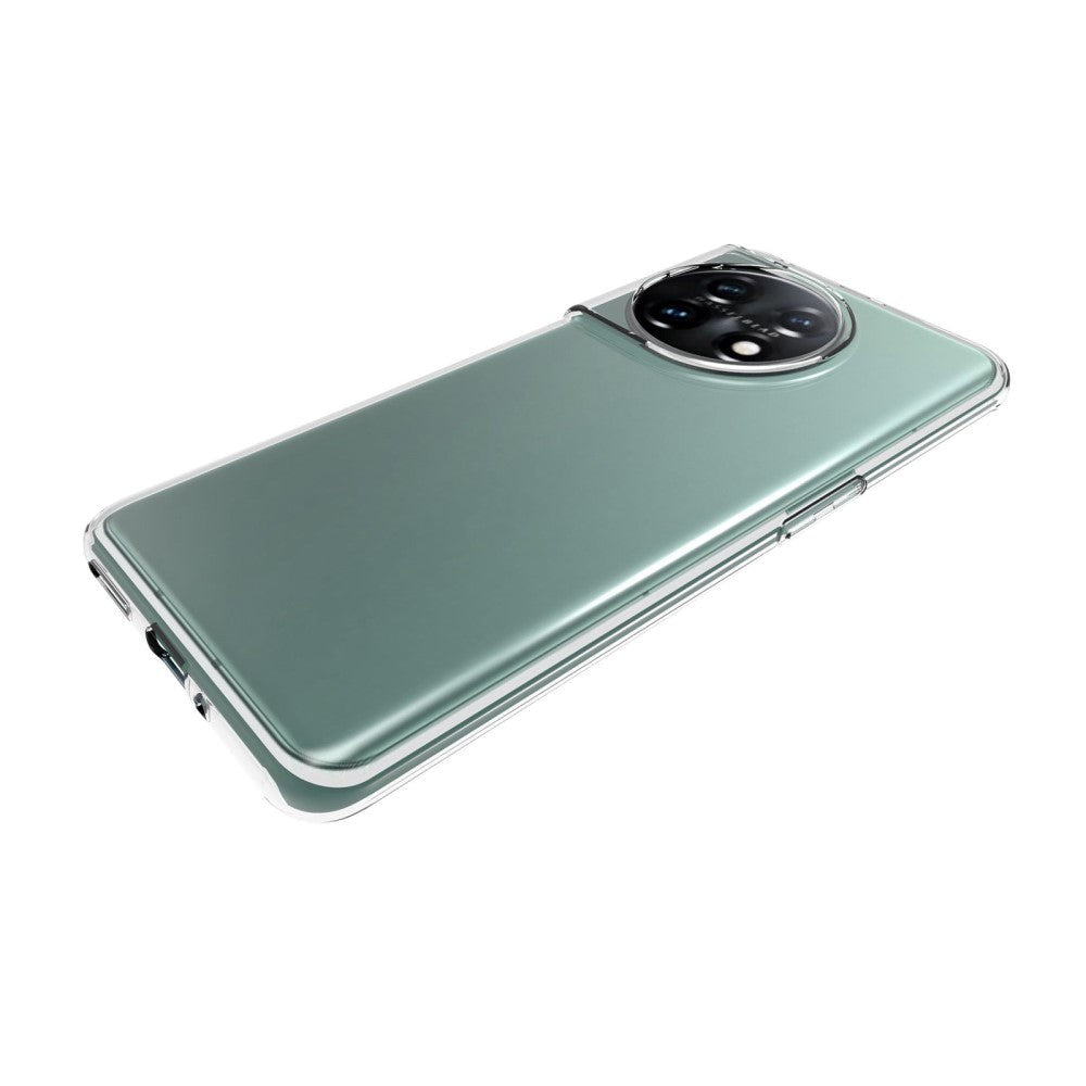 OnePlus 11 Fleksibelt Plastik Cover - Gennemsigtig