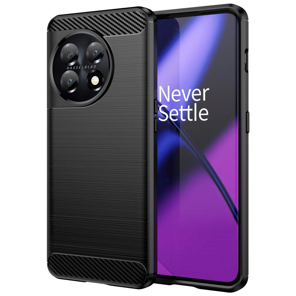 OnePlus 11 Brushed Carbon Cover - Sort