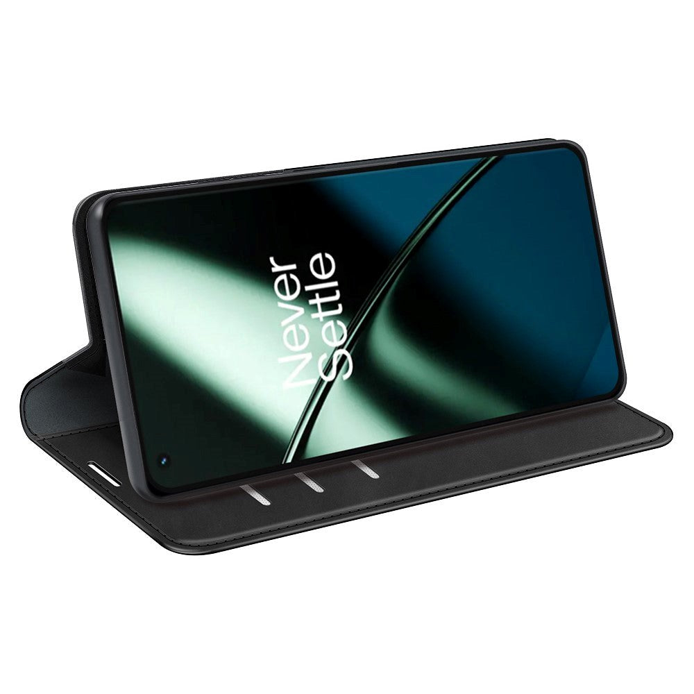 OnePlus 11 Flip Cover m. Pung & Standerfunktion - Sort