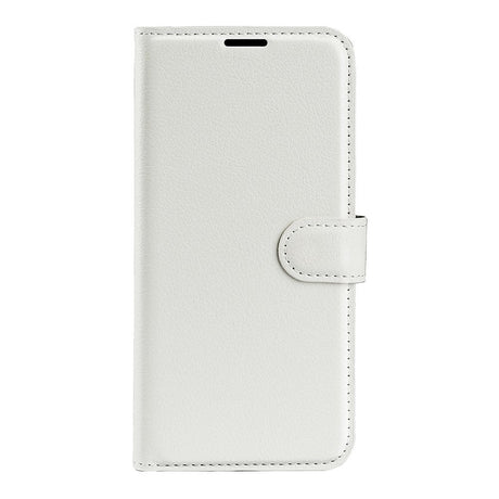 OnePlus 11 Litchi Læder Cover m. Pung - Hvid
