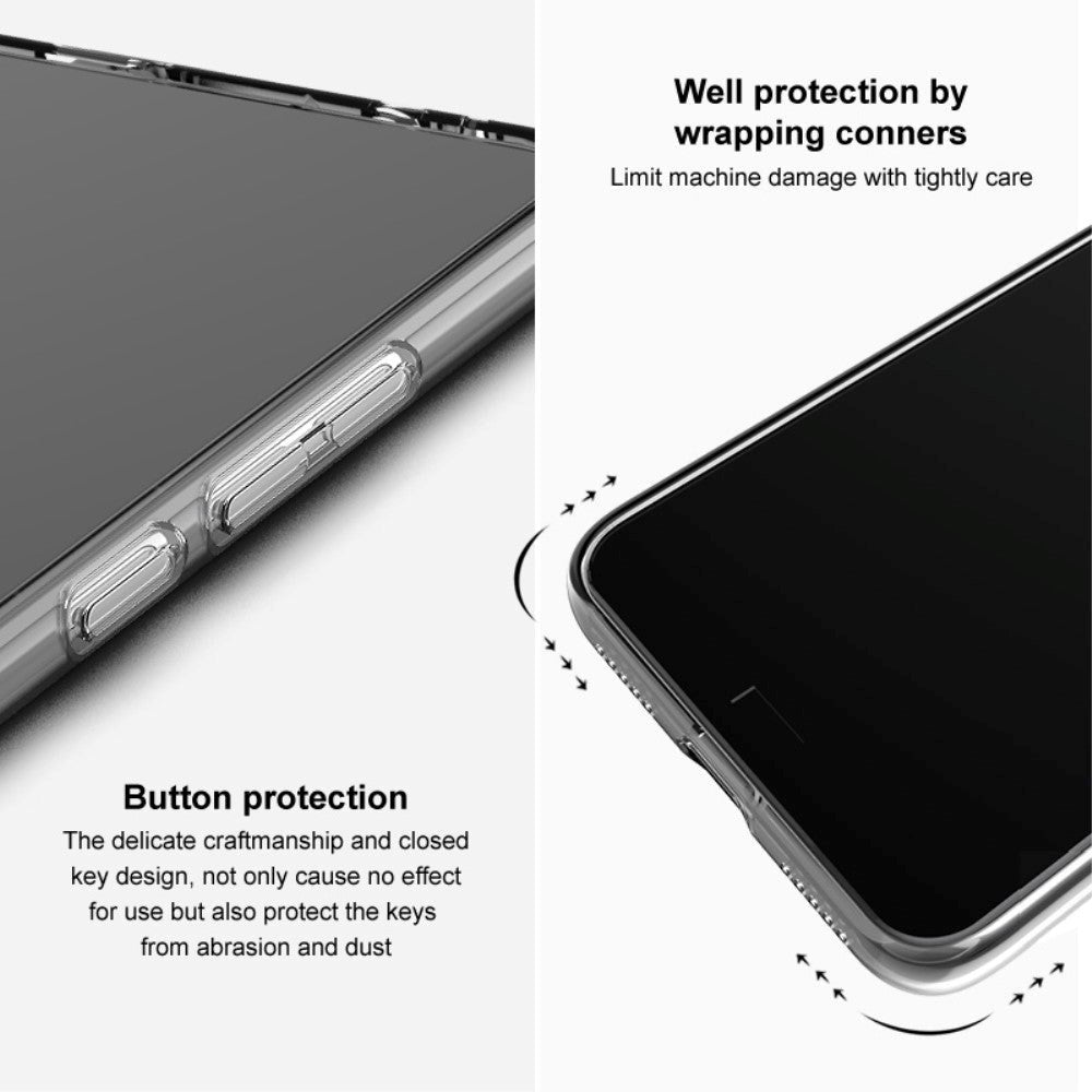 OnePlus 11 IMAK UX-5 Series Fleksibelt Plastik Cover - Gennemsigtig