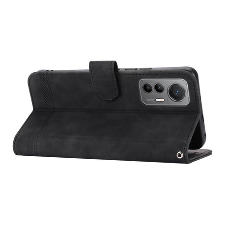 EIDERWOOD Xiaomi 12 Pro Kunstlæder Cover m. Pung og Strop - Sort