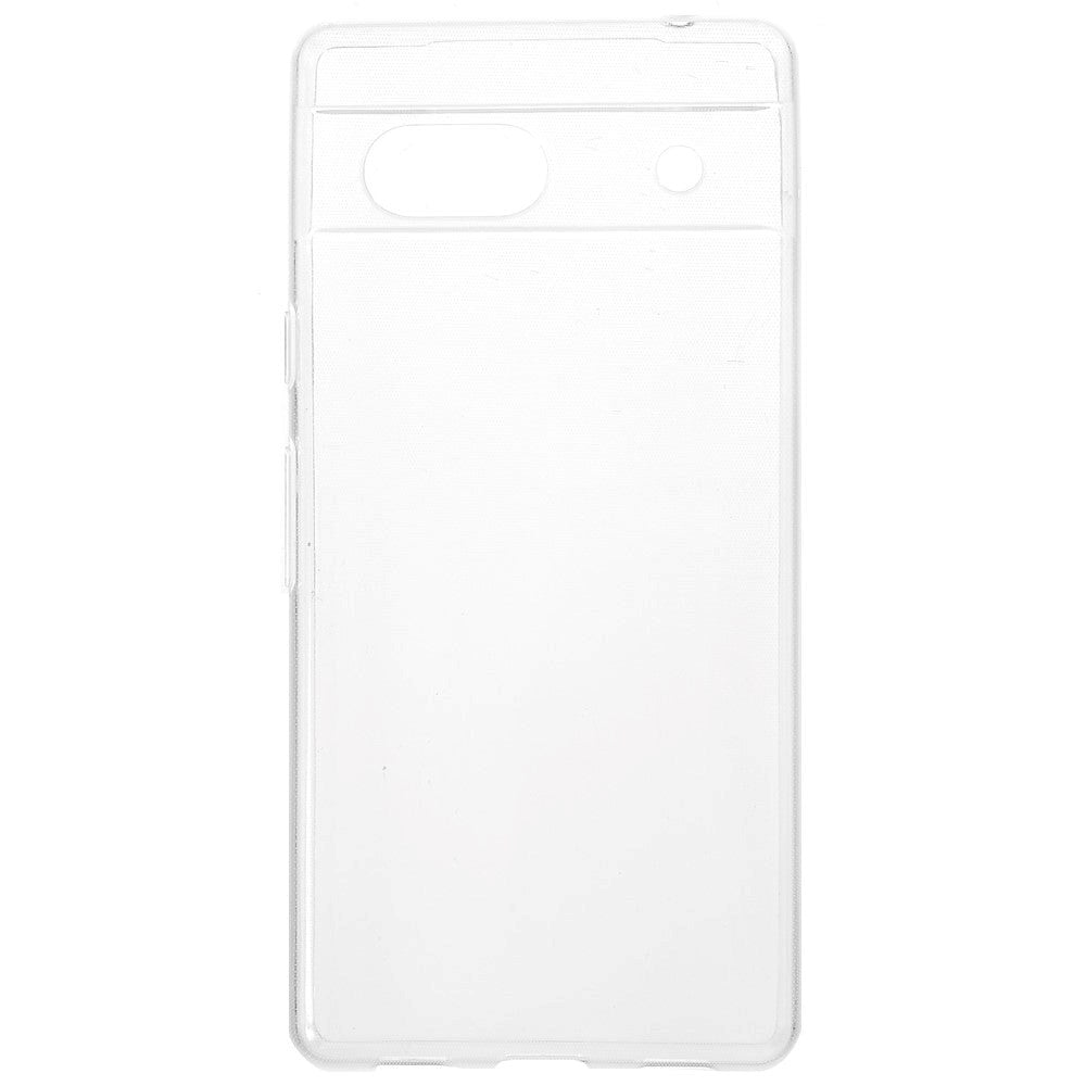 Google Pixel 7A Fleksibelt Plastik Cover - Gennemsigtig
