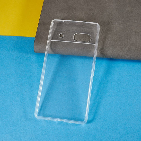 Google Pixel 7A Fleksibelt Plastik Cover - Gennemsigtig
