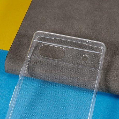 Google Pixel 7A Fleksibelt Plastik Cover - Gennemsigtig