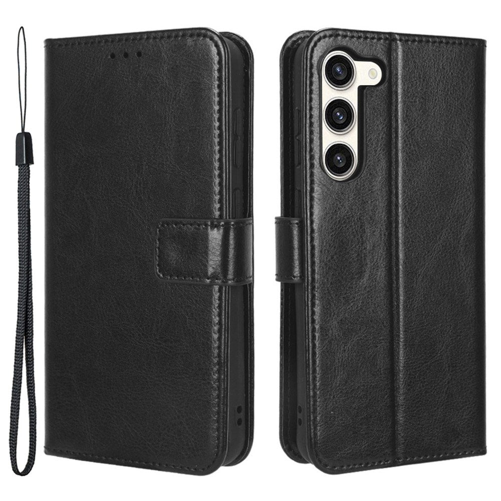 EIDERWOOD Samsung Galaxy S23+ (Plus) Kunstlæder Flip Cover m. Kortholder & Ståfunktion - Sort