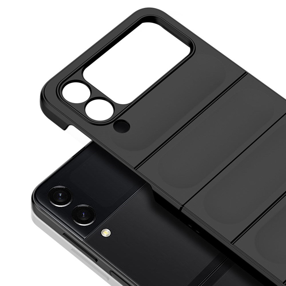 EIDERWOOD Samsung Galaxy Z Flip3 (5G) Hårdt Plast Cover m. Grip - Sort
