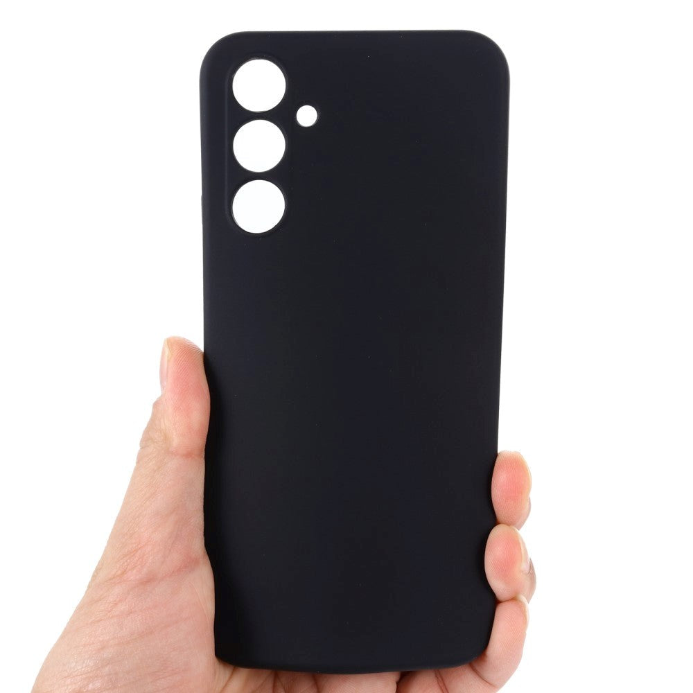 Samsung Galaxy A34 Liquid Silikone Cover - Sort