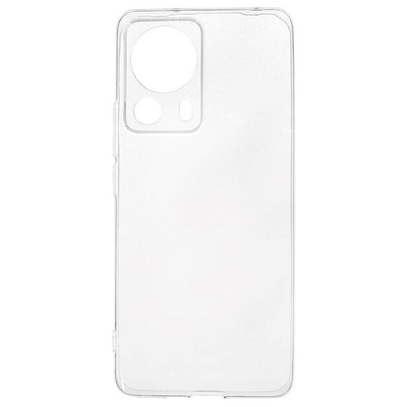 Xiaomi 13 Lite Fleksibelt Plastik Cover - Gennemsigtig
