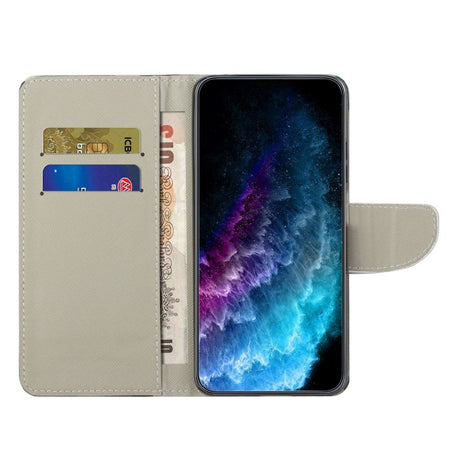 Samsung Galaxy A24 Læder Cover m. Pung & Ståfunktion - Camouflage