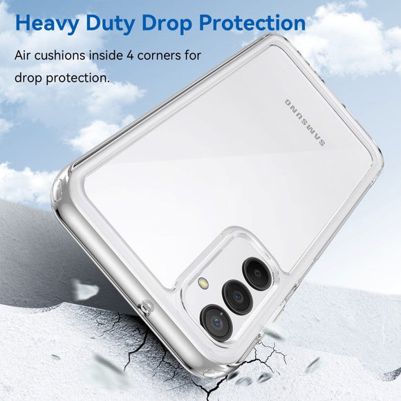 Samsung Galaxy A24 Acrylic Combo Cover - Gennemsigtig