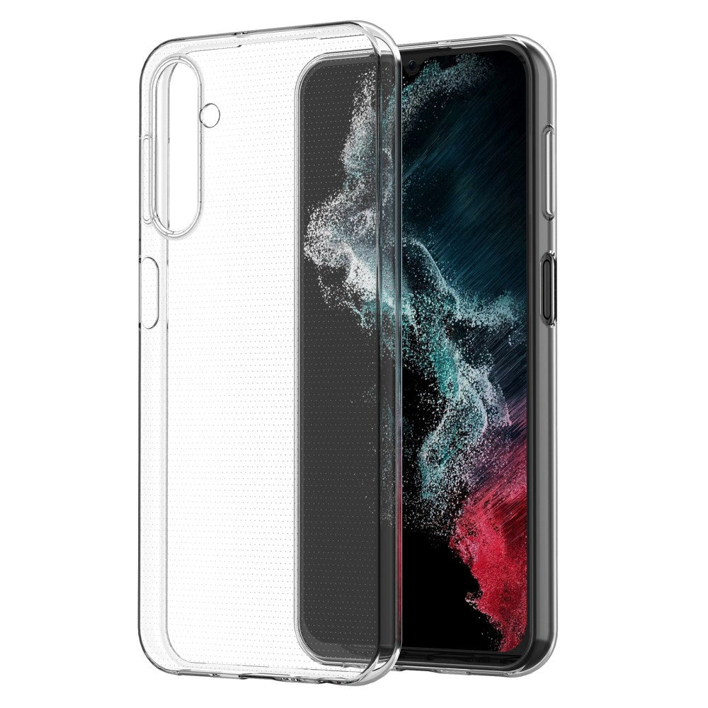 Samsung Galaxy A24 Fleksibelt Plastik Cover - Gennemsigtig