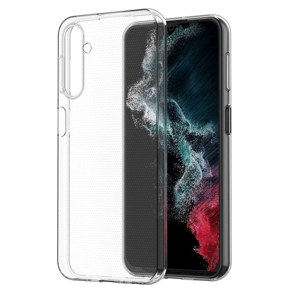 Samsung Galaxy A24 Fleksibelt Plastik Cover - Gennemsigtig