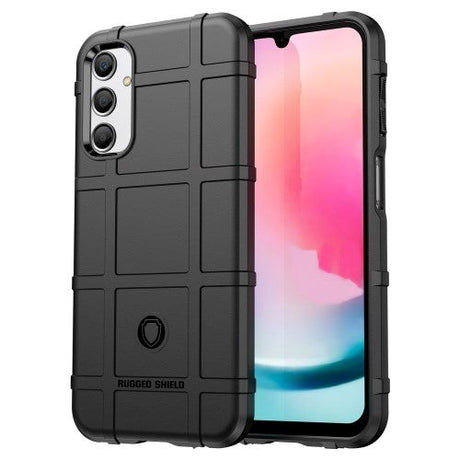 Samsung Galaxy A24 Rugged Shield Series Håndværker Cover - Sort
