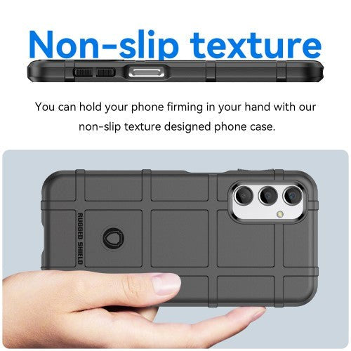 Samsung Galaxy A24 Rugged Shield Series Håndværker Cover - Sort