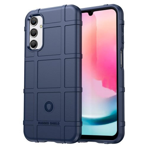 Samsung Galaxy A24 Rugged Shield Series Håndværker Cover - Blå