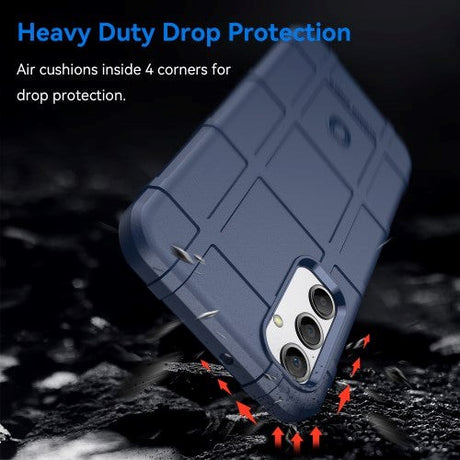 Samsung Galaxy A24 Rugged Shield Series Håndværker Cover - Blå