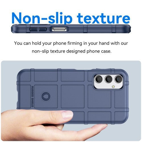 Samsung Galaxy A24 Rugged Shield Series Håndværker Cover - Blå