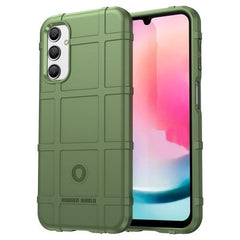 Samsung Galaxy A24 Rugged Shield Series Håndværker Cover - Grøn
