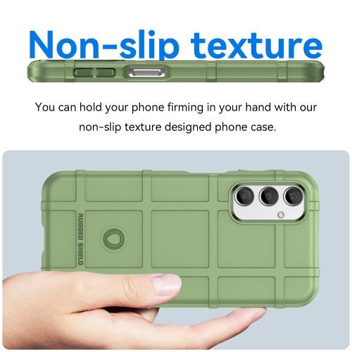 Samsung Galaxy A24 Rugged Shield Series Håndværker Cover - Grøn