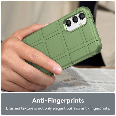 Samsung Galaxy A24 Rugged Shield Series Håndværker Cover - Grøn