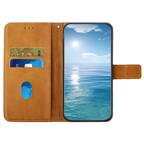 Xiaomi Redmi Note 12 Pro (5G) / Poco X5 Pro (5G) Læder Cover m. Pung & Ståfunktion - Lysebrun