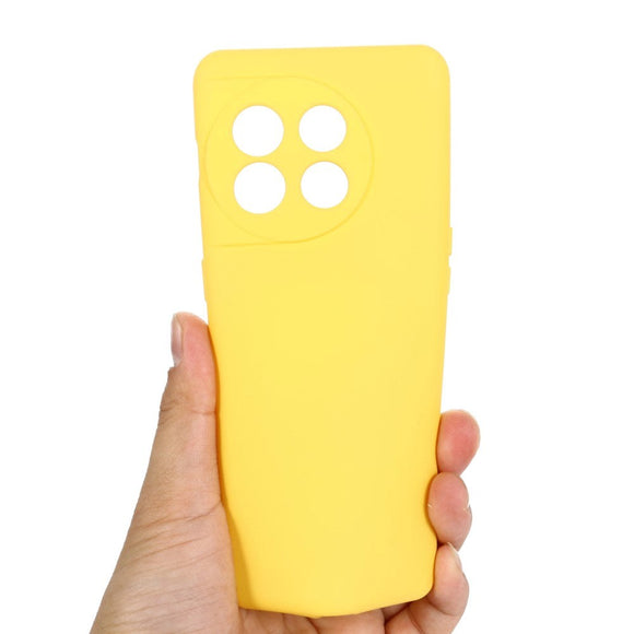 OnePlus 11 Liquid Silikone Cover m. Strop - Gul